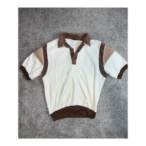 vintage Velour by Michael cotton-polyester blend polo